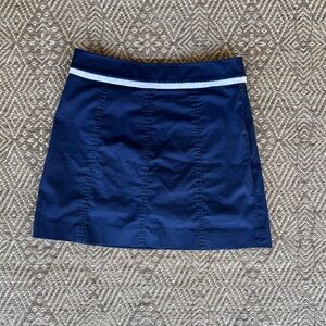 Ralph Lauren Golf Navy Blue Nautical Skirt Skort Size‎ 8